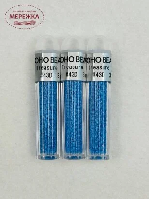 Фото Бісер TOHO Treasure 11/0, 3 гр. Opaque Cornflowers TT-01-43D