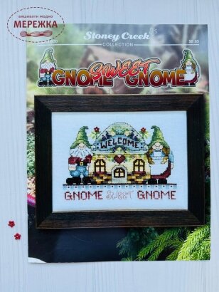 Фото Stoney Creek Схема Gnome Sweet Gnome+декоративні гудзики LFT600