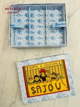 Фото Скринька для рукоділля Sajou картон, Empty Children`s Theatre  label