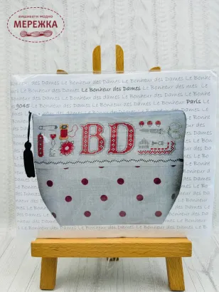 Фото Набір для вишивання хрестиком Le Bonheur des Dames Trousse Initials 9045