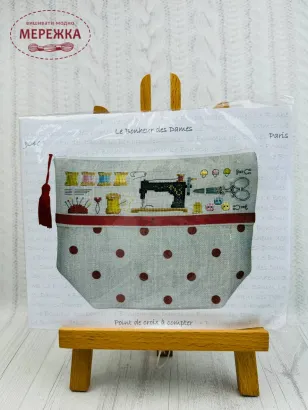 Фото Набір для вишивання хрестиком Le Bonheur des Dames Trousse  Atelier Couture 9040