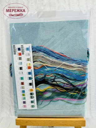 Фото Набір для вишивання хрестиком Dimensions Царство Дельфінів 3830