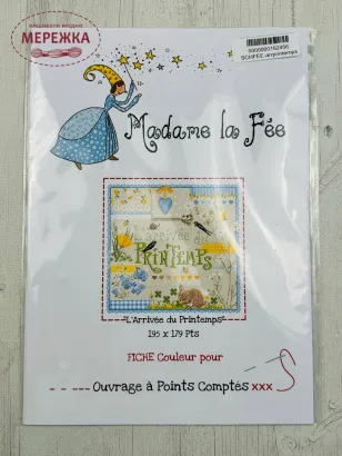 Фото Madame la Fee Схема L'Arrivee du Printemps 162456