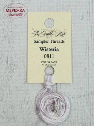 Фото Муліне ручного фарбування The Gentle Art Sampler Threads Wisteria 0811