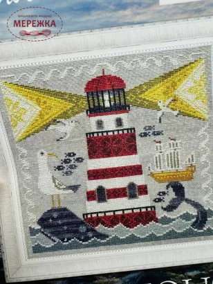 Фото Cottage Garden Samplings Схема Lighthouse. Fabulous House Series #8