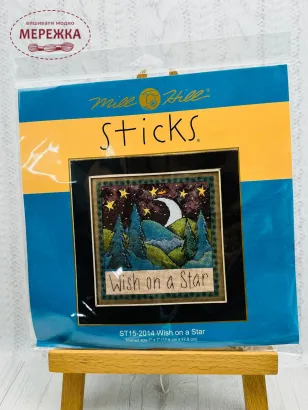Фото Набір для вишивання у змішаній техніці Mill Hill Бажане на зірці ST15-2014