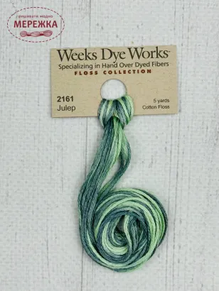 Фото Муліне ручного фарбування Weeks Dye Works Julep 2161