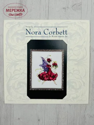 Фото Nora Corbett Схема Pixie Blossoms Collection Geranium NC198