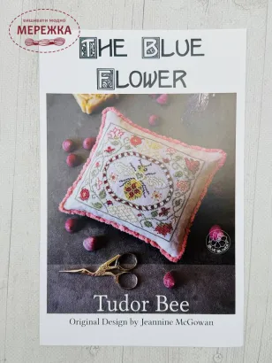 Фото The Blue Flower Схема Tudor Bee