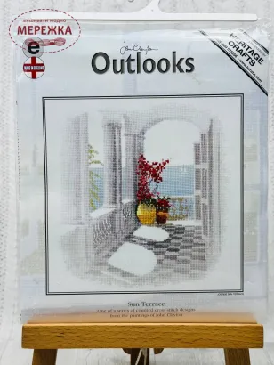 Фото Набір для вишивання хрестиком HeritageCrafts John Clayton. Сонячна тераса H832