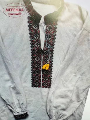 Фото Схема Чоловіча святкова сорочка Вижниччини (село Іспас) СХ-03