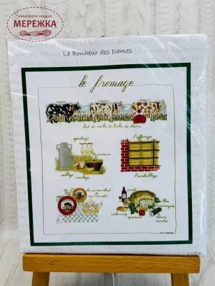 Фото Набір для вишивання хрестиком Le Bonheur des Dames Cheese 1184
