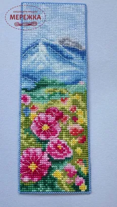 Фото Набір для вишивання хрестиком Kingdom of Handmade Закладинка Весняна Говерла BMU-04