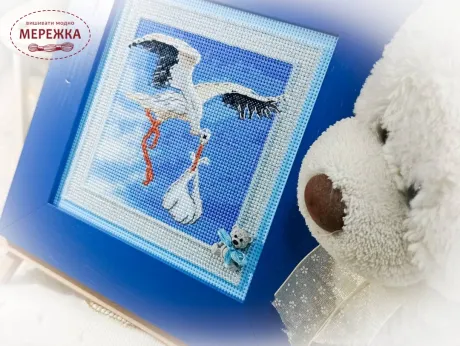Фото Набір для вишивання хрестиком Дизайнер Марія Юркевич Гарна звістка