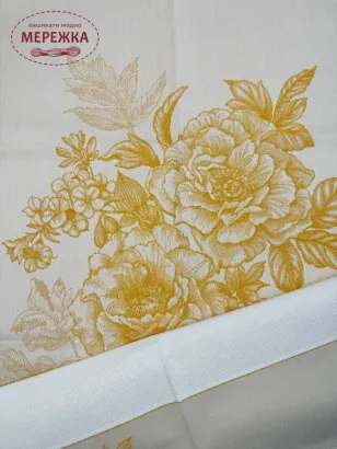 Фото Graciano рушник на кухню 60*75 см., помаранчевий Піони CU6287