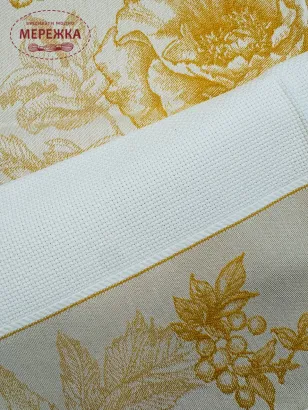 Фото Graciano рушник на кухню 60*75 см., помаранчевий Піони CU6287