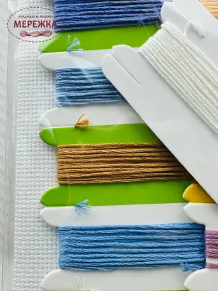 Фото Набір для вишивання хрестиком Merejka Зима (аїда) К-267А