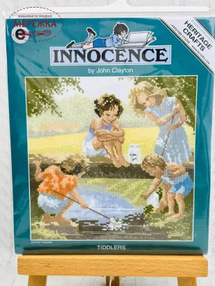 Фото Набір для вишивання хрестиком HeritageCrafts Дітвора H403