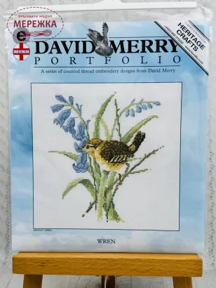 Фото Набір для вишивання хрестиком HeritageCrafts Wren H377