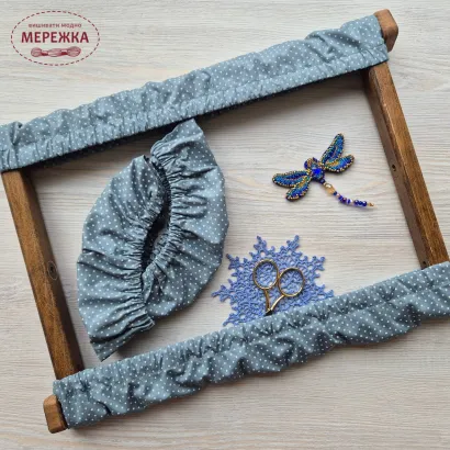 Фото JustCraft чохол для рами Арабеска (56 см) (горох шавлія)