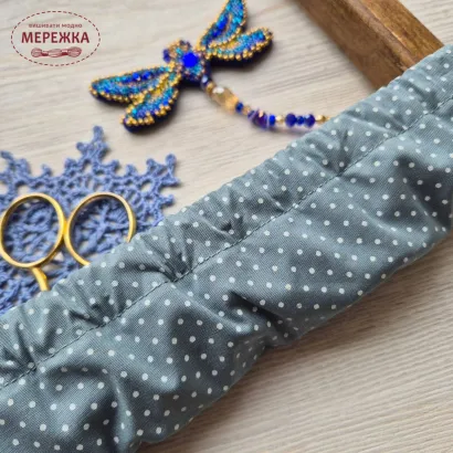 Фото JustCraft чохол для рами Арабеска (56 см) (горох шавлія)