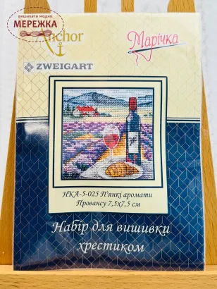 Фото Набір для вишивання хрестиком Марічка П'янкі аромати Провансу НКА-5-025