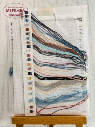 Фото Набір для вишивання хрестиком Dimensions Котячий затишок 70-35341