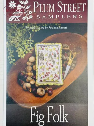 Фото Plum Street Samplers Схема Fig Folk