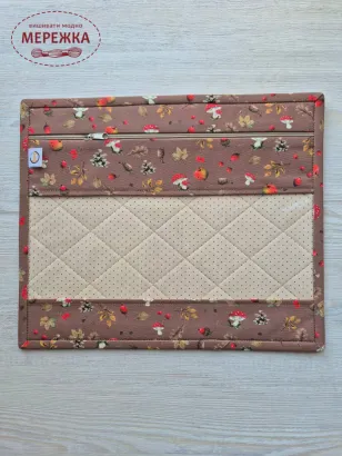 Фото Органайзер для рукоділля JustCraft конверт Осінній ліс 27*32 см.