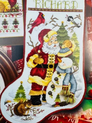 Фото Stoney Creek Схема Santa`s Snow Day LFT552