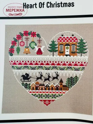 Фото LittleDovedesigns Схема Heart of Christmas