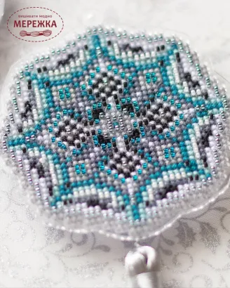 Фото Набір для вишивання хрестиком Комод Зимовий кришталь АО-072