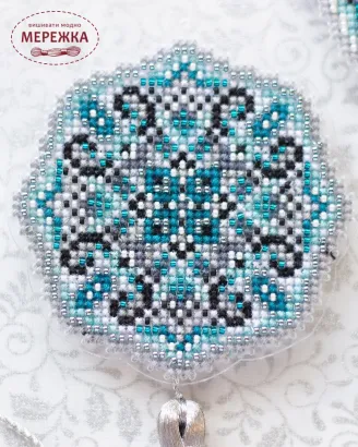 Фото Набір для вишивання хрестиком Комод Зимовий кришталь АО-072