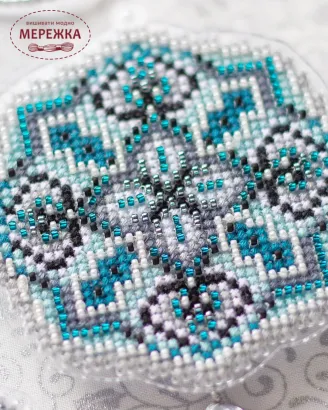 Фото Набір для вишивання хрестиком Комод Зимовий кришталь АО-072