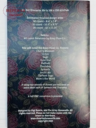 Фото The Artsy Housewife Схема No Net Ensnares Me