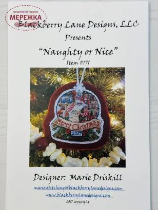 Фото Blackberry Lane Designs Схема Naughty Or Nice #171