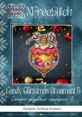 Фото Набір для вишивання хрестиком XFreeStitch (Світлана Грибач) Різдвяні солодощі 5
