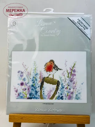 Фото Набір для вишивання хрестиком HeritageCrafts Розі H1926