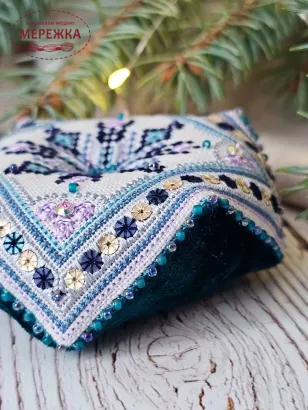 Фото Юлія Craft Набір для вишивання у змішаній техніці Льодяна філігрань