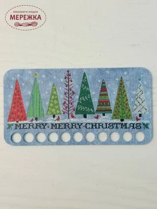 Фото Органайзер для муліне Rosewood Manor Merry, Merry Christmas TK-001