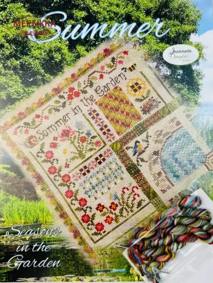 Фото Jeannete Douglas Designs Схема Summer. Seasons in the Garden + пак