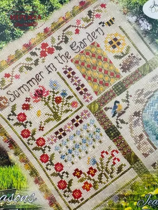 Фото Jeannete Douglas Designs Схема Summer. Seasons in the Garden + пак