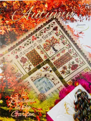 Фото Jeannete Douglas Designs Схема Autumn. Seasons in the Garden + пак