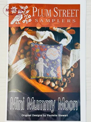 Фото Plum Street Samplers Схема Mini Mummy Moon