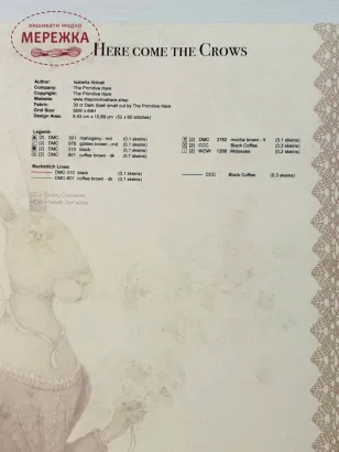 Фото The Primitive Hare Схема Here Come he Crows