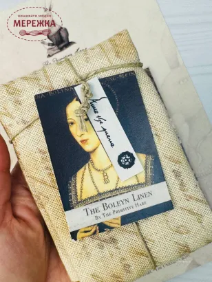 Фото The Primitive Hare Схема The Unicorn+тканина The Boleyn Linen 30 ct