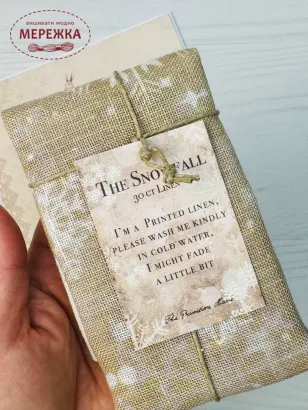 Фото The Primitive Hare Схема Winter Essentials+тканина The Snowfall 30ct