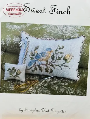 Фото Набір для вишивання хрестиком Samplers Not Forgotten Sweet Finch