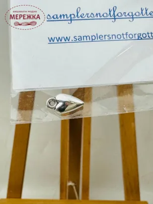 Фото Набір для вишивання хрестиком Samplers Not Forgotten Violetta Heart