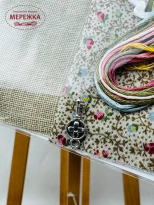 Фото тНабір для вишивання хрестиком Samplers Not Forgotten Key to My Heart